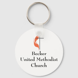 BeckerUnited MethodistChurch Key Ring