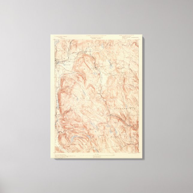 Becket, Massachusetts Canvas Print (Front)