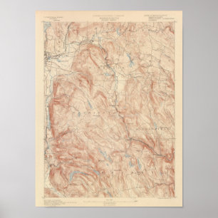 Becket, Massachusetts Poster