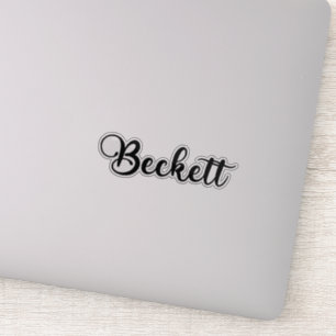 Beckett Name - Handwritten Calligraphy
