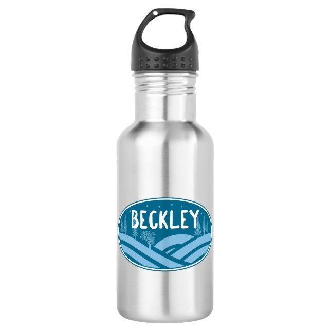 Beckley West Virginia Outdoors 532 Ml Water Bottle (Front)