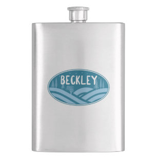 Beckley West Virginia Outdoors Hip Flask