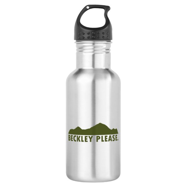 Beckley West Virginia Please 532 Ml Water Bottle (Front)