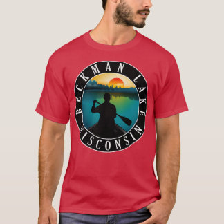 Beckman Lake Wisconsin Canoeing T-Shirt