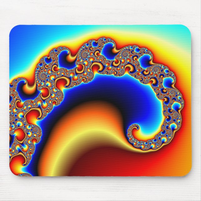Beckoning 2 - Fractal Mouse Mat (Front)