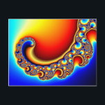 Beckoning - Fractal Postcard<br><div class="desc">Colourful fractal swirl that is a zoom of the famous mandelbrot set,  no layer or photoshop effects have been added (less is more).  Rendered at very high resolution.</div>
