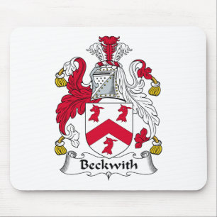 Beckwith Family Crest Mouse Mat