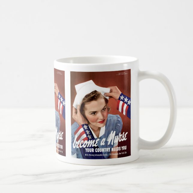 Become A Nurse Coffee Mug (Right)
