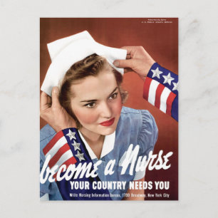 Become A Nurse Postcard