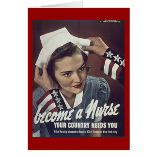 Become A Nurse Recuriting Poster