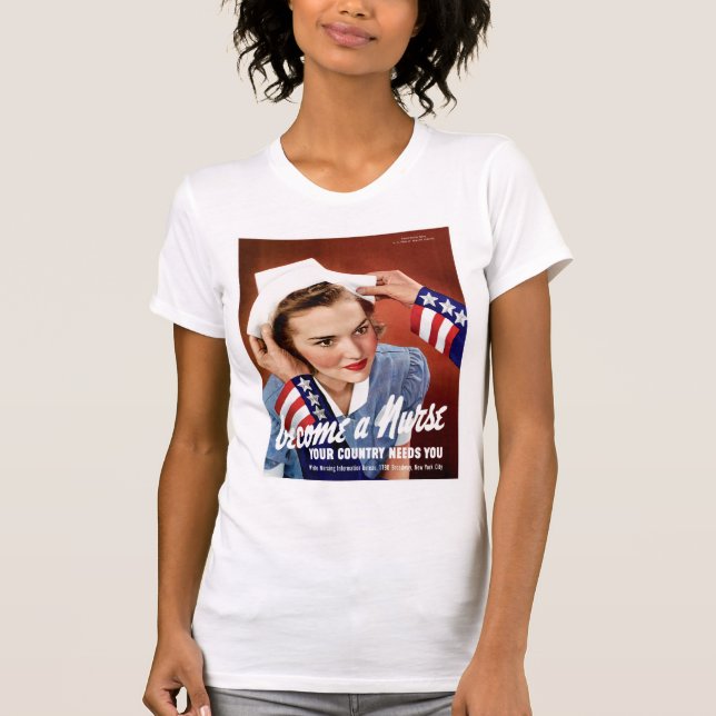 Become a Nurse T-Shirt (Front)