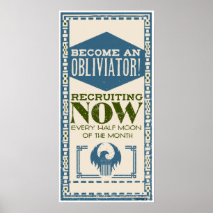 Become An Obliviator Poster