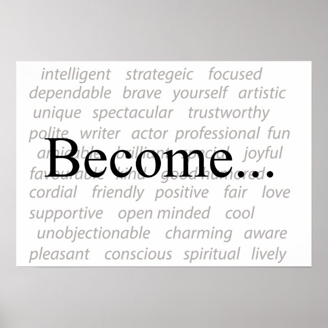 Become... Poster (Front)