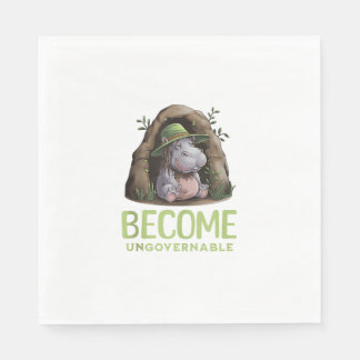 Become Ungovernable Tank Top Napkin