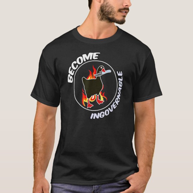 Become Ungovernable Trending Meme Tee 1 (Front)