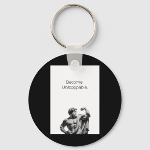 Become Unstoppable Sticker Key Ring