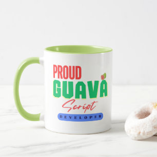 Becoming GuavaScript Language Developer on Shirt Mug