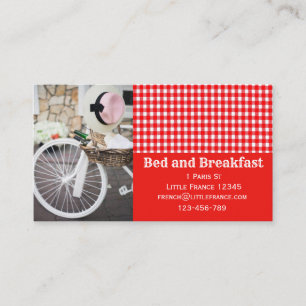 Bed and Breakfast accommodation holiday Enclosure Card