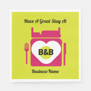 Bed And Breakfast Gifts And Promotion Coffee Mug N Napkin