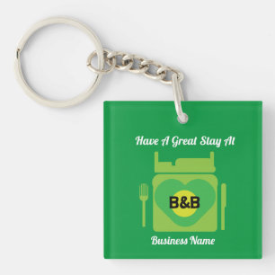 Bed And Breakfast Gifts And Promotion Key Ring