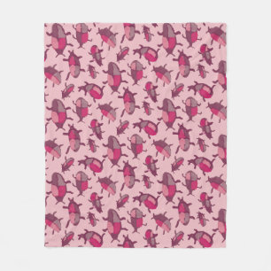 Bed Beetle Fleece Blanket