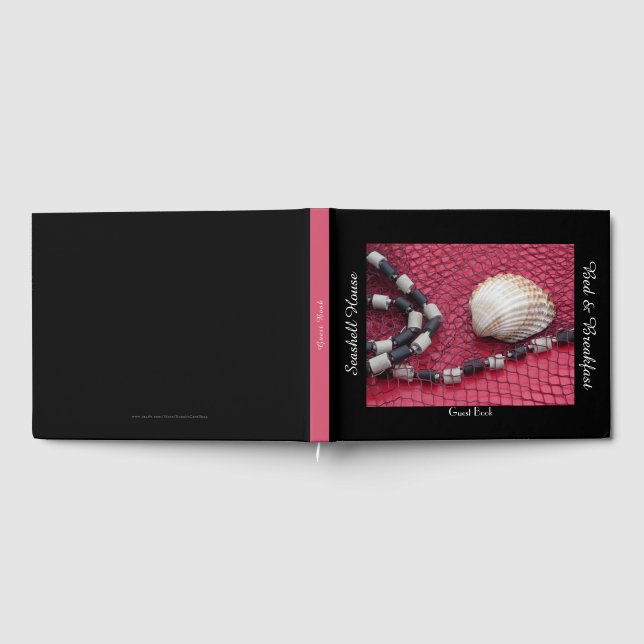 Bed & Breakfast, Beach House, Seashell B&B Guest Book (Full)
