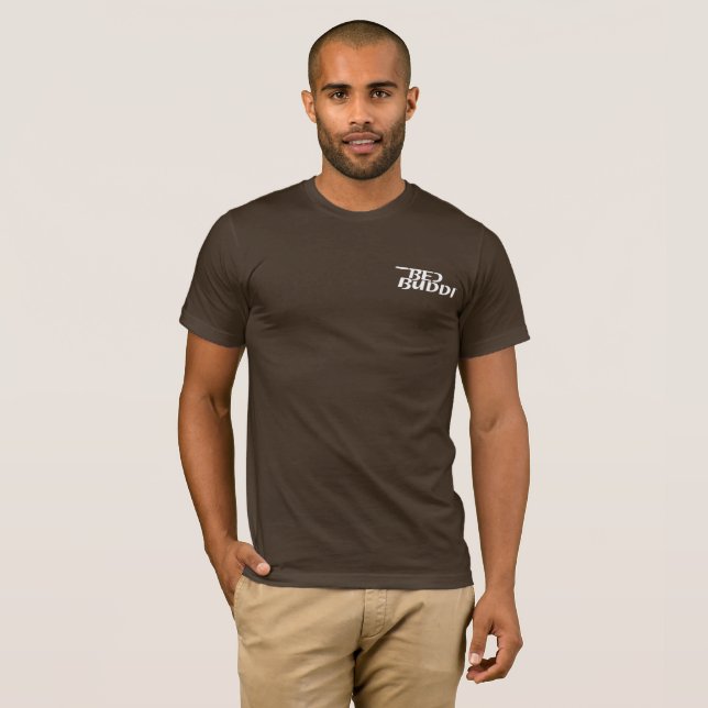 Bed Buddi t-Shirt - Dark Colour - Black Collection (Front Full)