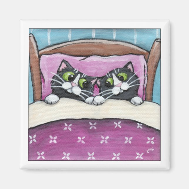 Bed Buddies Magnet (Front)