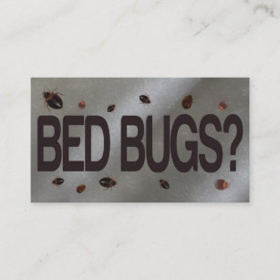 Bed Bug Removal Business Card