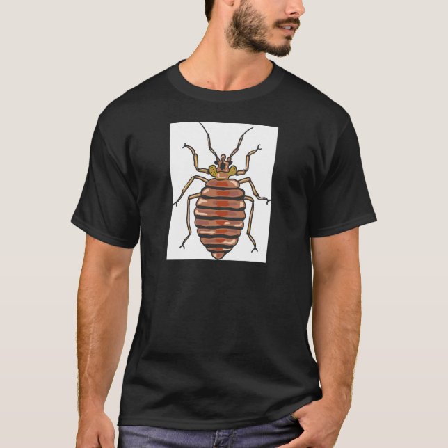 Bed Bug Sketch T-Shirt (Front)
