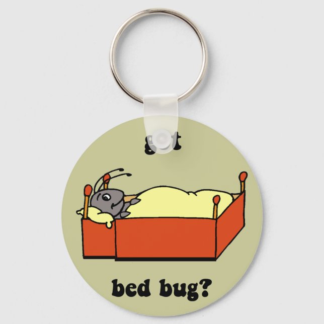 Bed bugs key ring (Front)
