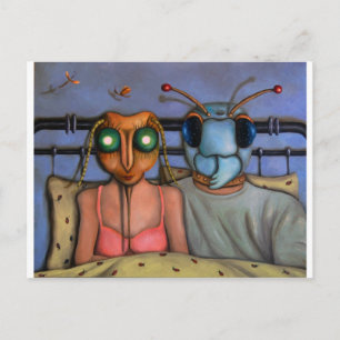 Bed Bugs Postcard