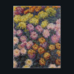 Bed of Chrysanthemums by Claude Monet Postcard<br><div class="desc">Monet - a celebration of the Masters of Art</div>