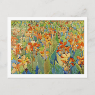 Bed of Flowers by Maurice Prendergast Postcard