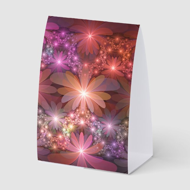 Bed Of Flowers Colourful Shiny Abstract Fractal Ar (Front)
