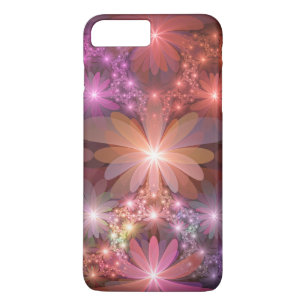 Bed Of Flowers Colourful Shiny Abstract Fractal Ar iPhone 8 Plus/7 Plus Case