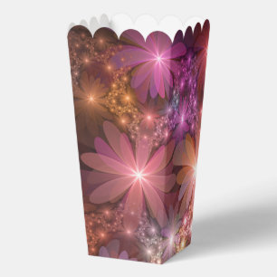 Bed Of Flowers Colourful Shiny Abstract Fractal Ar Favour Box