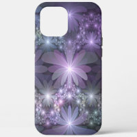 Bed of Flowers Trendy Shiny Abstract Fractal Art