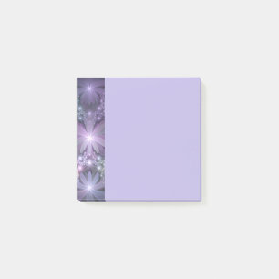 Bed of Flowers Trendy Shiny Abstract Fractal Art Post-it Notes