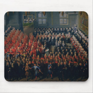 Bed of Justice Held at the Parlement de Paris Mouse Mat