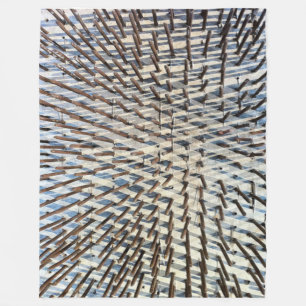 BED of NAILS FLEECE BLANKET