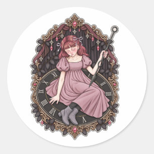Bed of Needles-Dark Gothic Symbolic Art Sticker