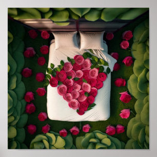 Bed of Roses Poster