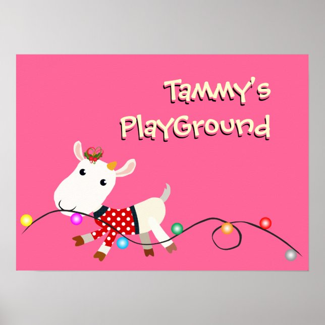 Bed Room Poster Newborn Baby Gift (Front)