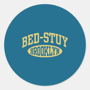 Bed Stuy Brooklyn  Classic Round Sticker
