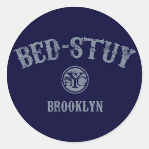 Bed-Stuy Classic Round Sticker