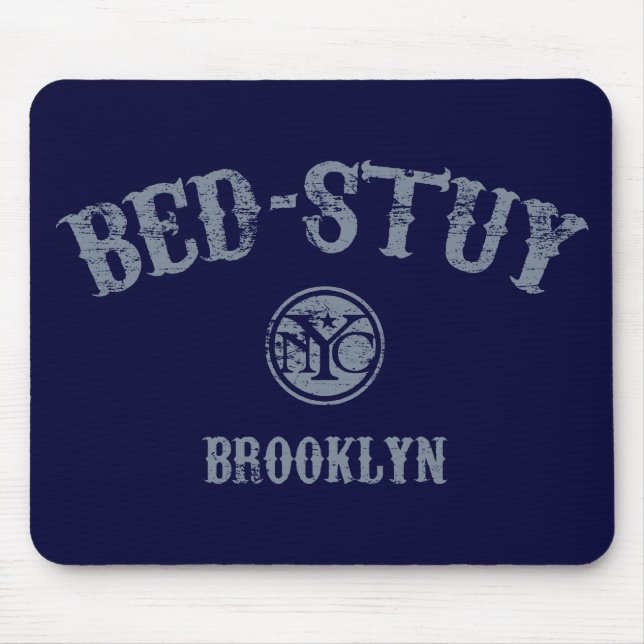 Bed-Stuy Mouse Mat (Front)