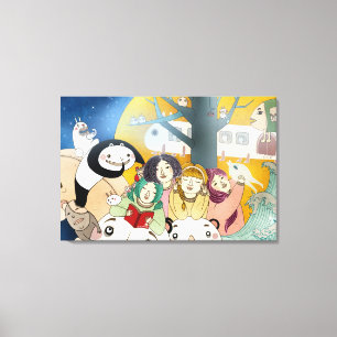 Bed time Story 2013 Canvas Print