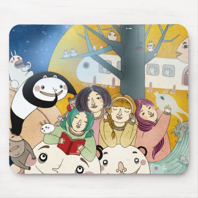 Bed time Story 2013 Mouse Mat (Front)