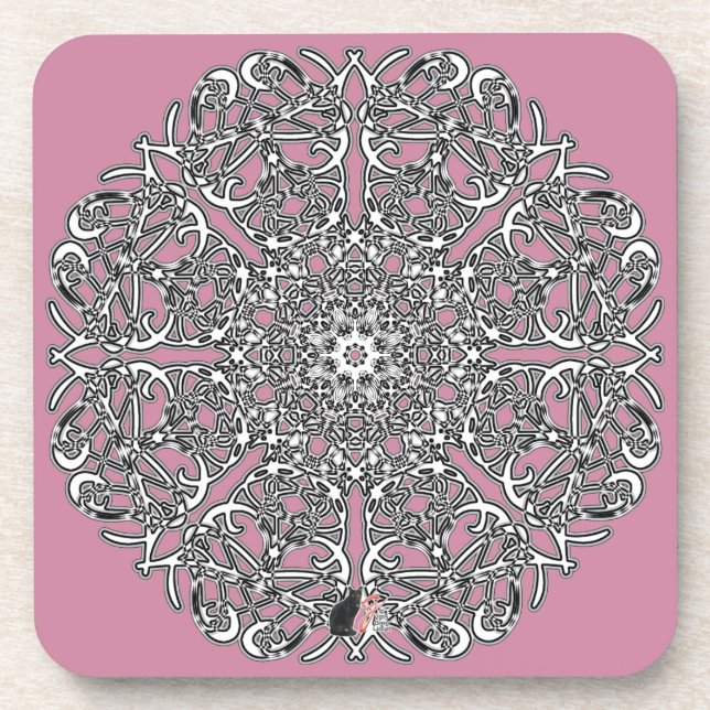 Bedazzle Octa Glyph Dawn Coaster (Front)